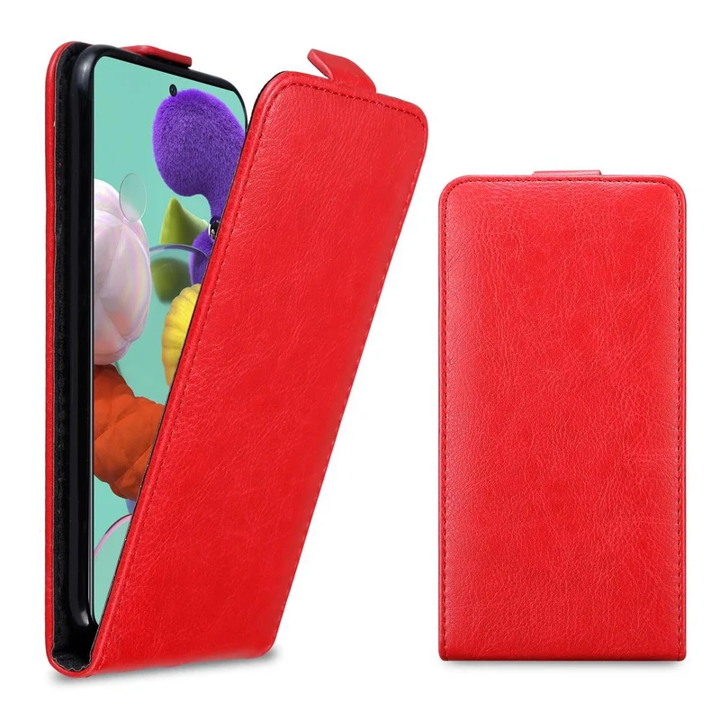 Cadorabo Hülle kompatibel mit Samsung Galaxy A51 4G / M40s Schutzhülle im Flip Design mit Magnetverschluss