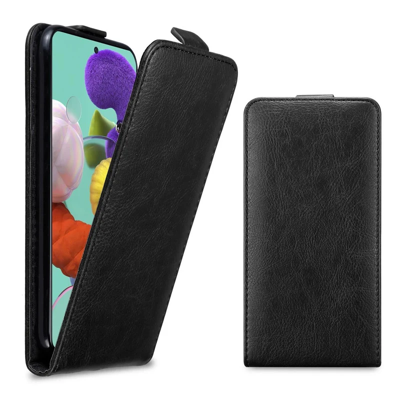Cadorabo Hülle kompatibel mit Samsung Galaxy A51 4G / M40s Schutzhülle im Flip Design mit Magnetverschluss