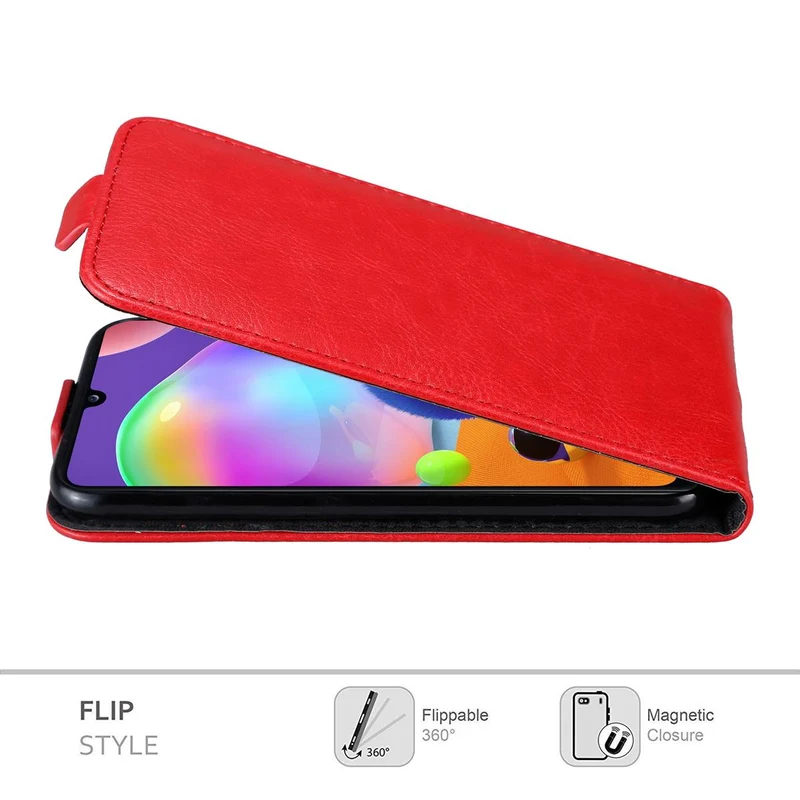 Cadorabo Hülle kompatibel mit Samsung Galaxy A31 Schutzhülle im Flip Design mit Magnetverschluss