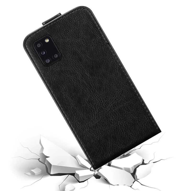 Cadorabo Hülle kompatibel mit Samsung Galaxy A31 Schutzhülle im Flip Design mit Magnetverschluss