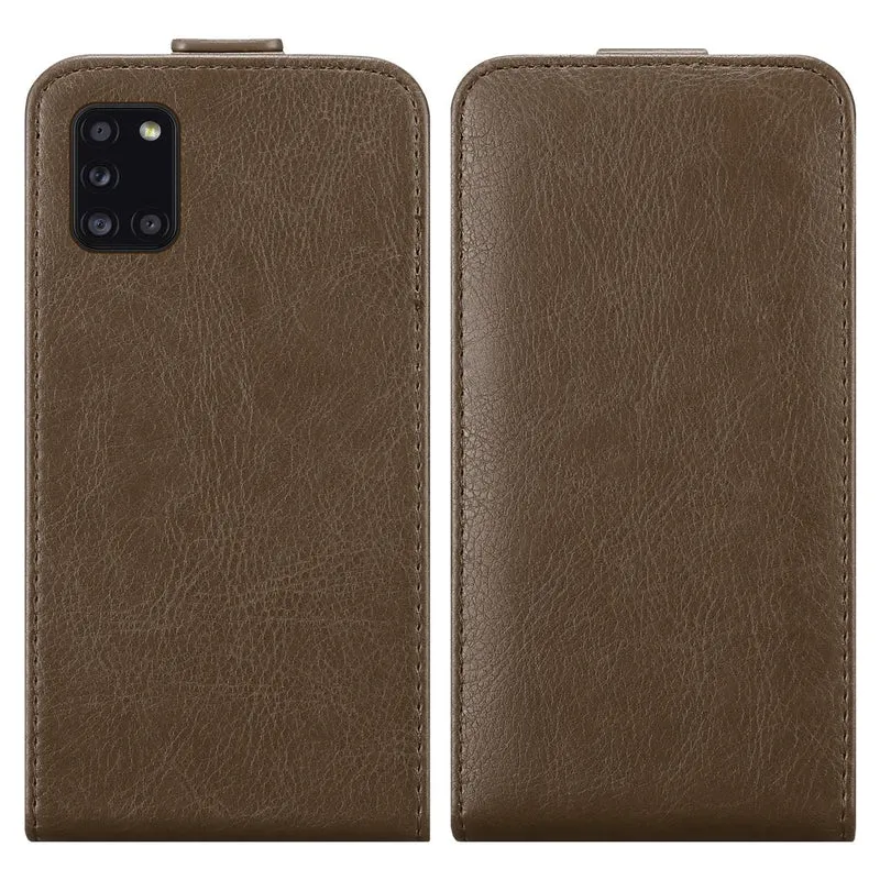 Cadorabo Hülle kompatibel mit Samsung Galaxy A31 Schutzhülle im Flip Design mit Magnetverschluss