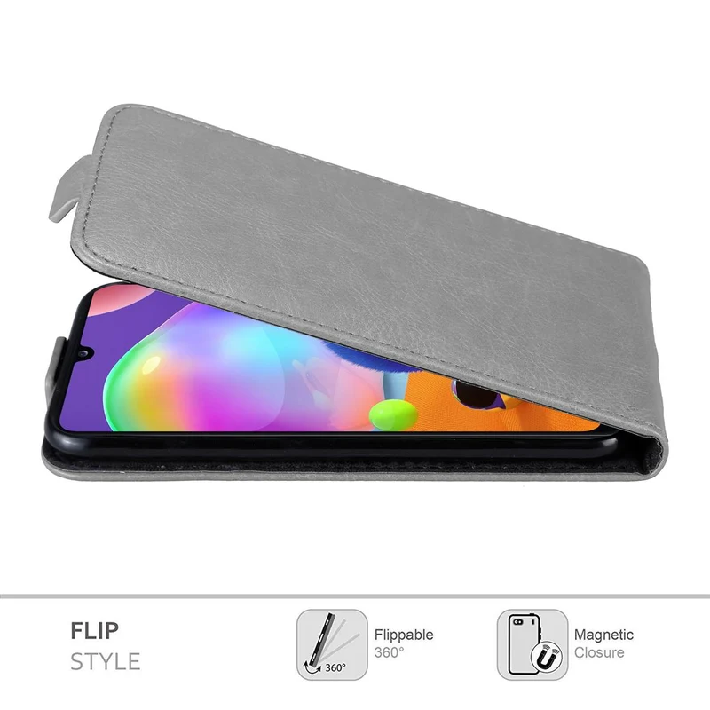 Cadorabo Hülle kompatibel mit Samsung Galaxy A31 Schutzhülle im Flip Design mit Magnetverschluss
