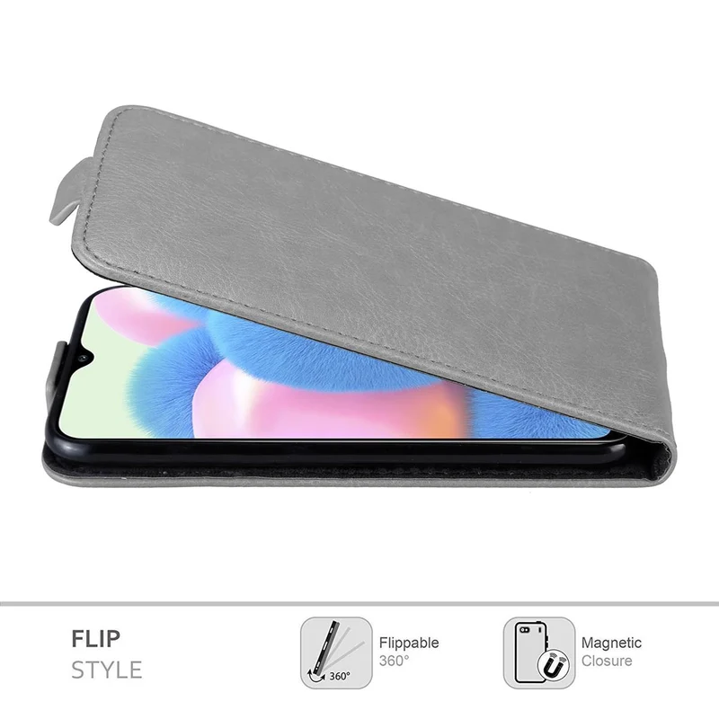 Cadorabo Hülle kompatibel mit Samsung Galaxy A50 4G / A50s / A30s Schutzhülle im Flip Design mit Magnetverschluss
