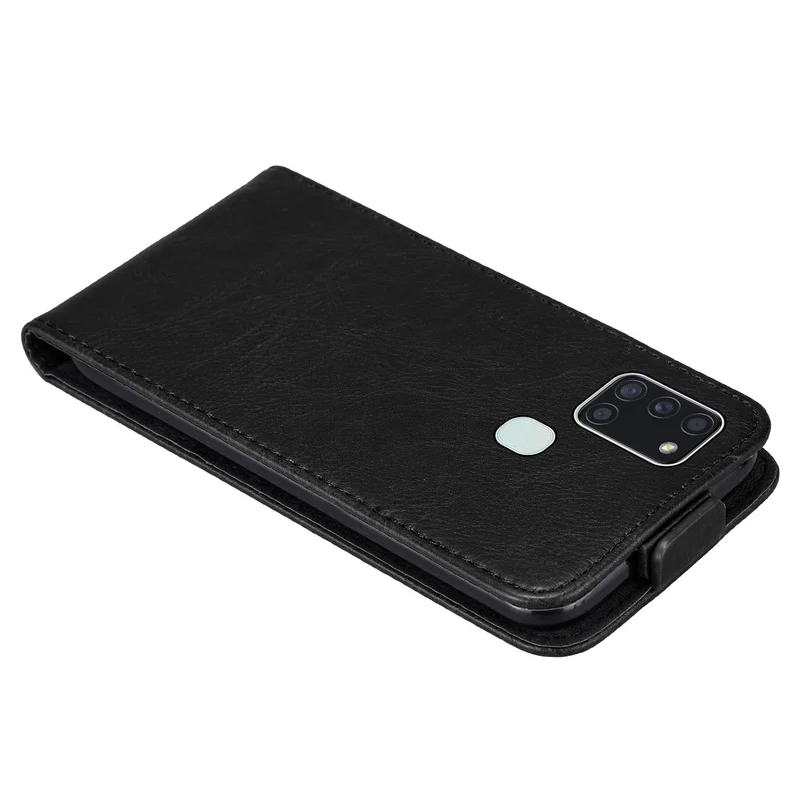 Cadorabo Hülle kompatibel mit Samsung Galaxy A21s Schutzhülle im Flip Design mit Magnetverschluss