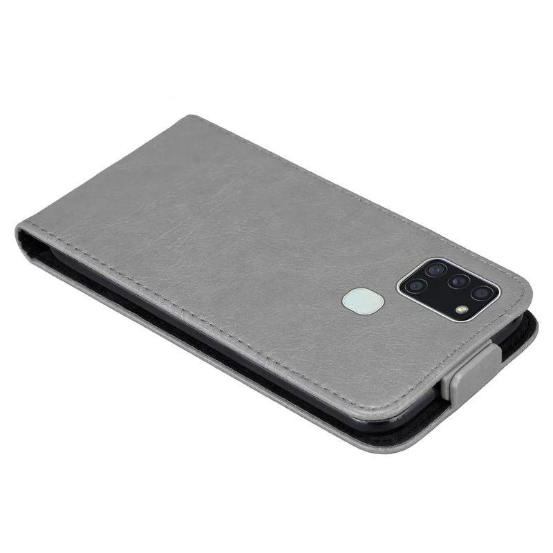 Cadorabo Hülle kompatibel mit Samsung Galaxy A21s Schutzhülle im Flip Design mit Magnetverschluss