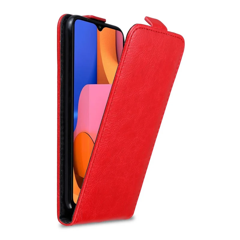 Cadorabo Hülle kompatibel mit Samsung Galaxy A20s Schutzhülle im Flip Design mit Magnetverschluss