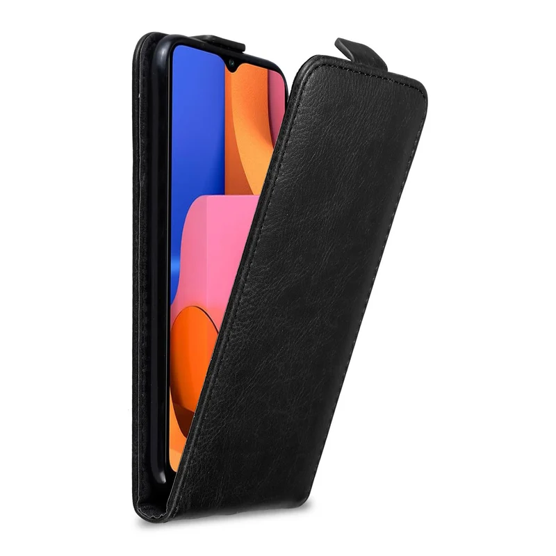 Cadorabo Hülle kompatibel mit Samsung Galaxy A20s Schutzhülle im Flip Design mit Magnetverschluss