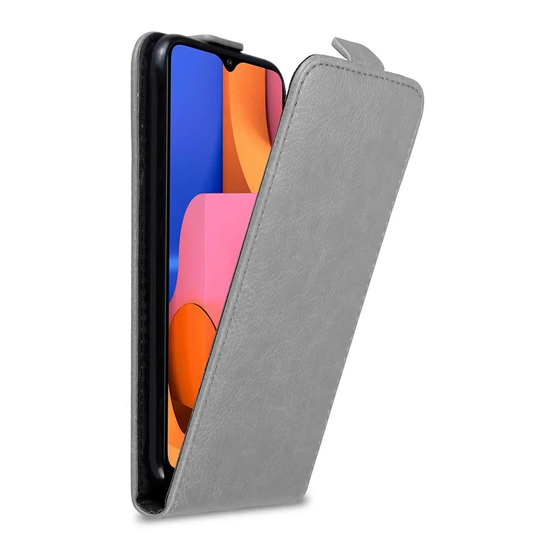 Cadorabo Hülle kompatibel mit Samsung Galaxy A20s Schutzhülle im Flip Design mit Magnetverschluss