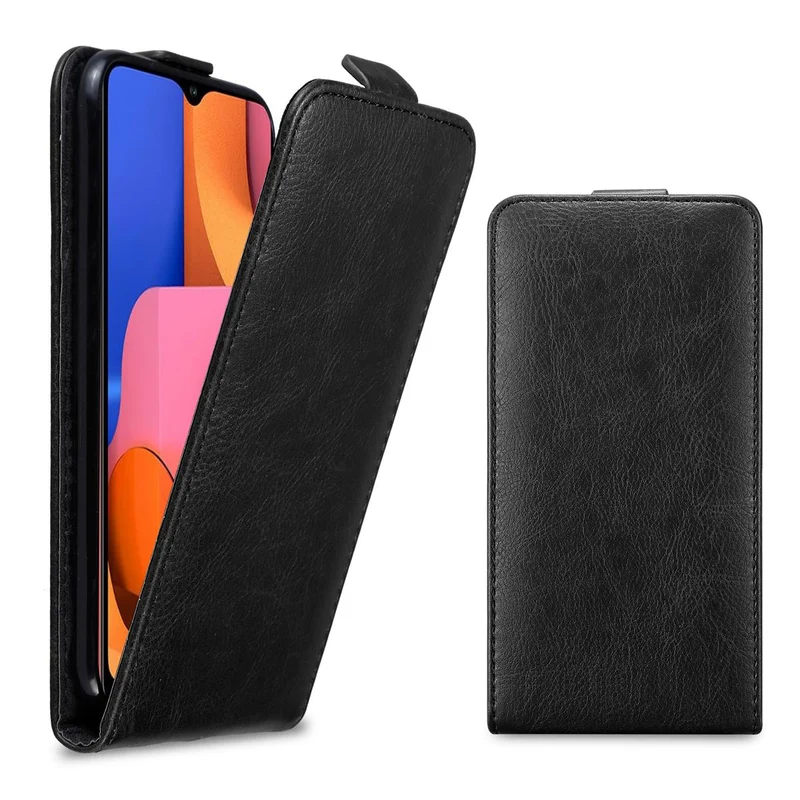 Cadorabo Hülle kompatibel mit Samsung Galaxy A20s Schutzhülle im Flip Design mit Magnetverschluss