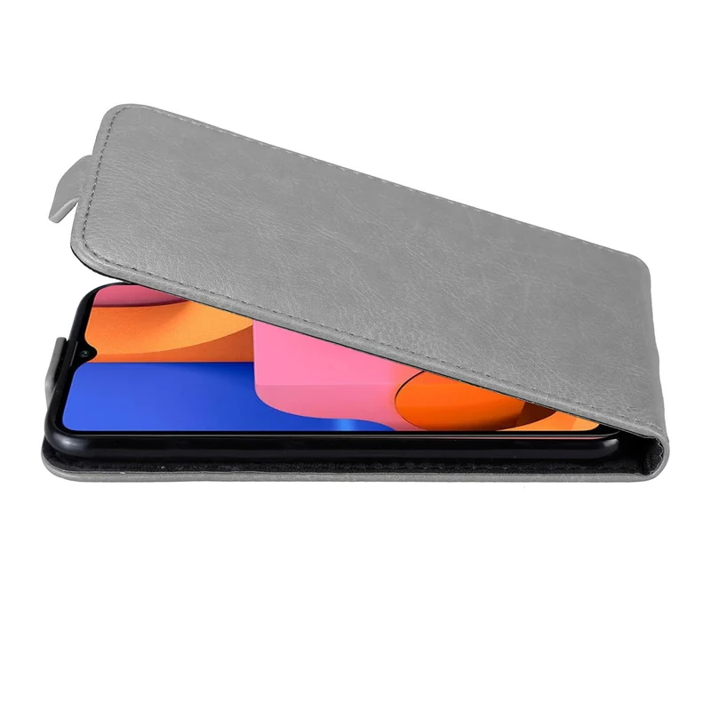 Cadorabo Hülle kompatibel mit Samsung Galaxy A20s Schutzhülle im Flip Design mit Magnetverschluss