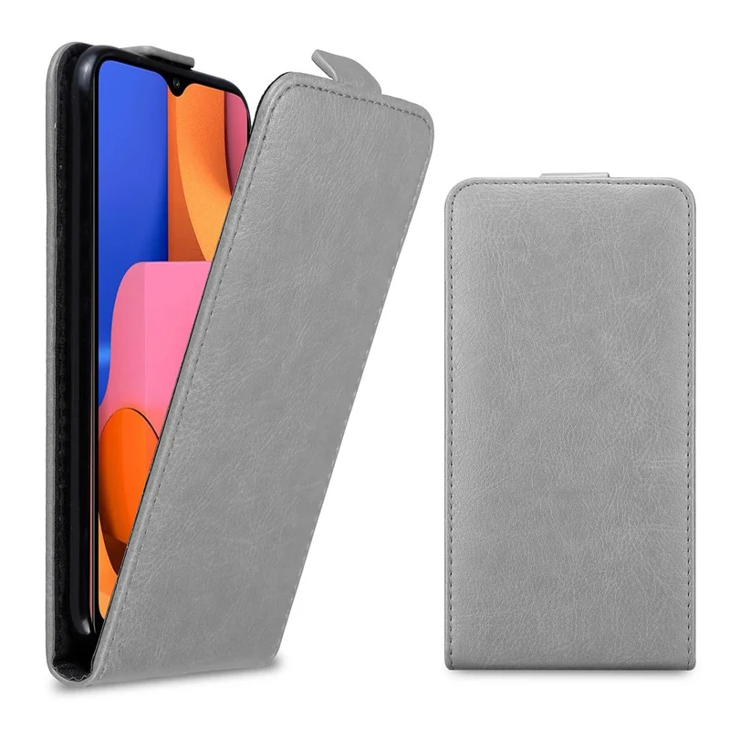 Cadorabo Hülle kompatibel mit Samsung Galaxy A20s Schutzhülle im Flip Design mit Magnetverschluss