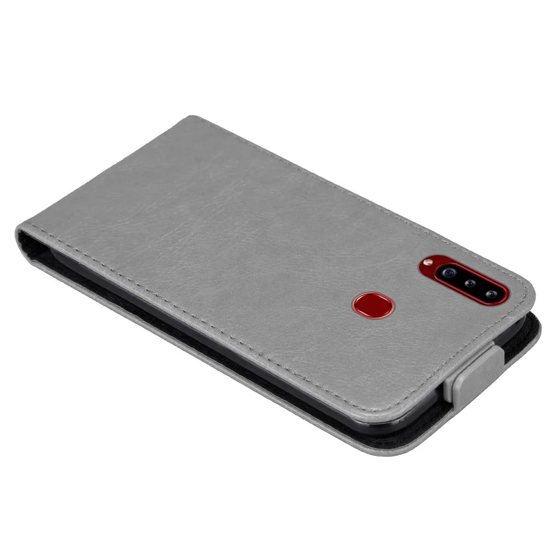 Cadorabo Hülle kompatibel mit Samsung Galaxy A20s Schutzhülle im Flip Design mit Magnetverschluss