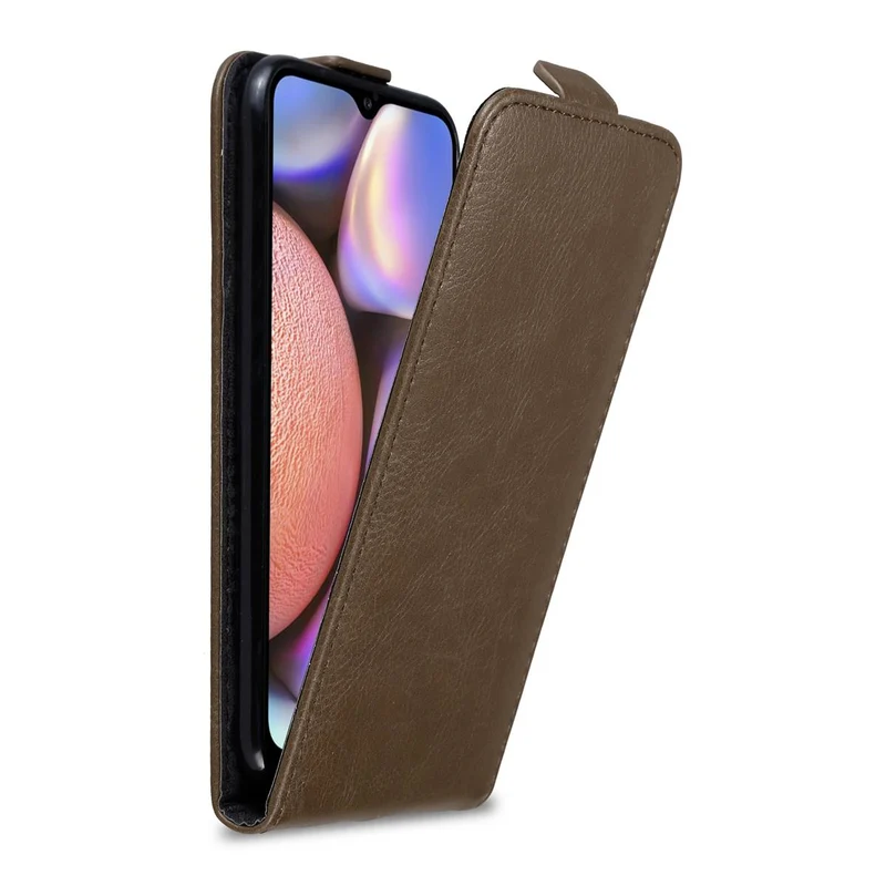 Cadorabo Hülle kompatibel mit Samsung Galaxy A10s / M01s Schutzhülle im Flip Design mit Magnetverschluss