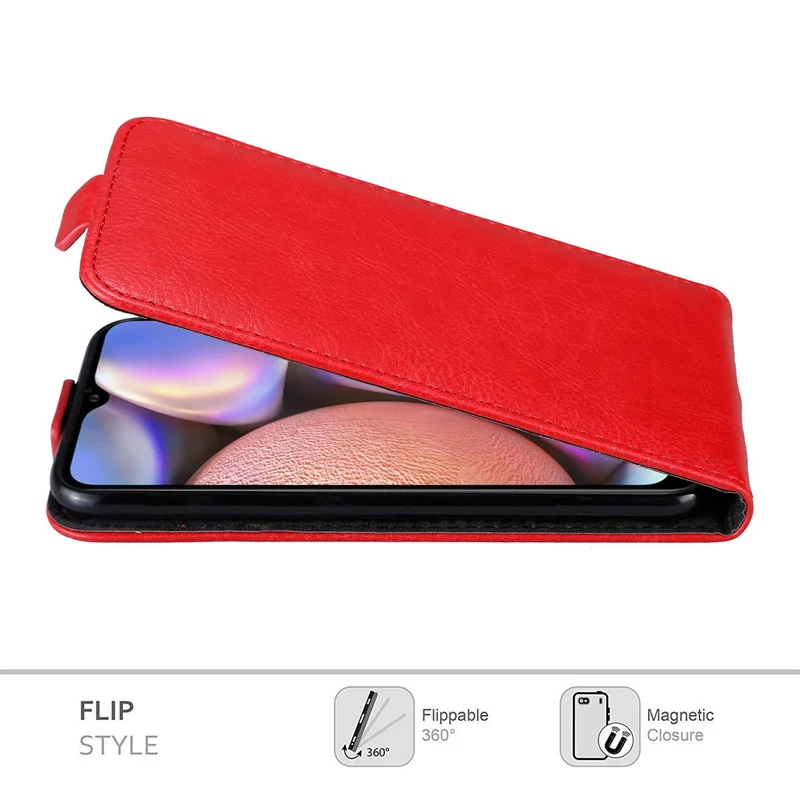Cadorabo Hülle kompatibel mit Samsung Galaxy A10s / M01s Schutzhülle im Flip Design mit Magnetverschluss