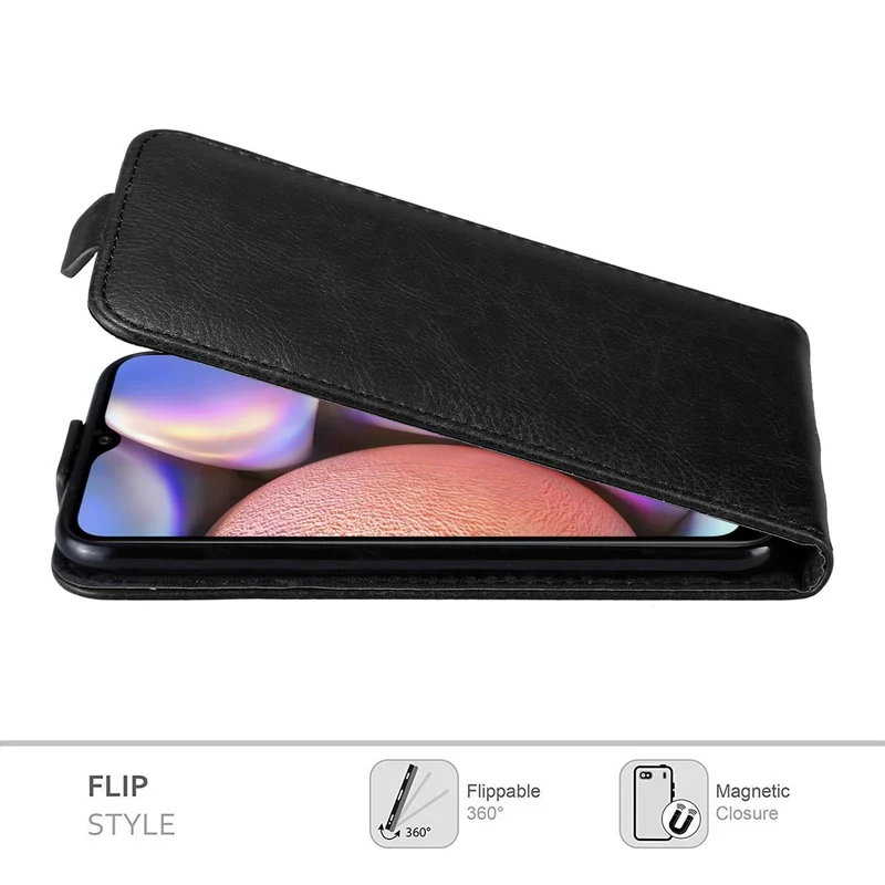 Cadorabo Hülle kompatibel mit Samsung Galaxy A10s / M01s Schutzhülle im Flip Design mit Magnetverschluss