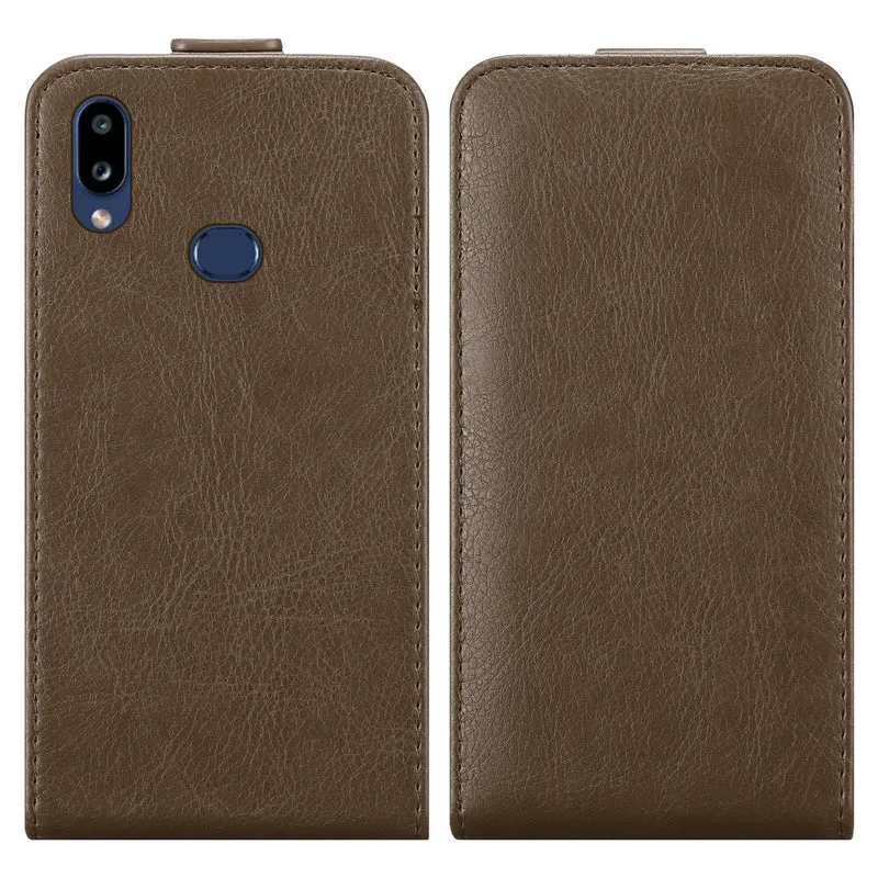 Cadorabo Hülle kompatibel mit Samsung Galaxy A10s / M01s Schutzhülle im Flip Design mit Magnetverschluss