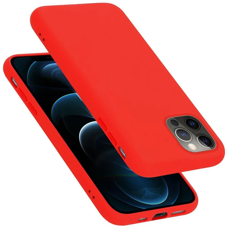Cadorabo Hülle kompatibel mit Apple iPhone 13 PRO MAX Schutzhülle aus flexiblem TPU Silikon