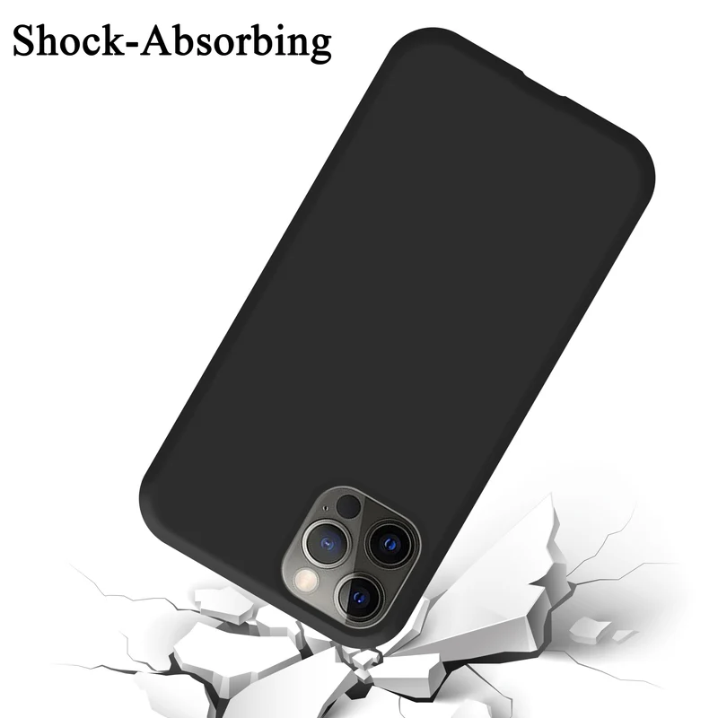 Cadorabo Hülle kompatibel mit Apple iPhone 13 PRO MAX Schutzhülle aus flexiblem TPU Silikon