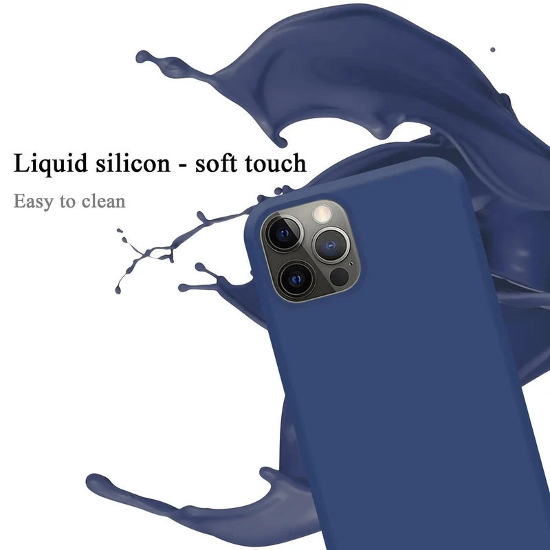 Cadorabo Hülle kompatibel mit Apple iPhone 13 PRO MAX Schutzhülle aus flexiblem TPU Silikon