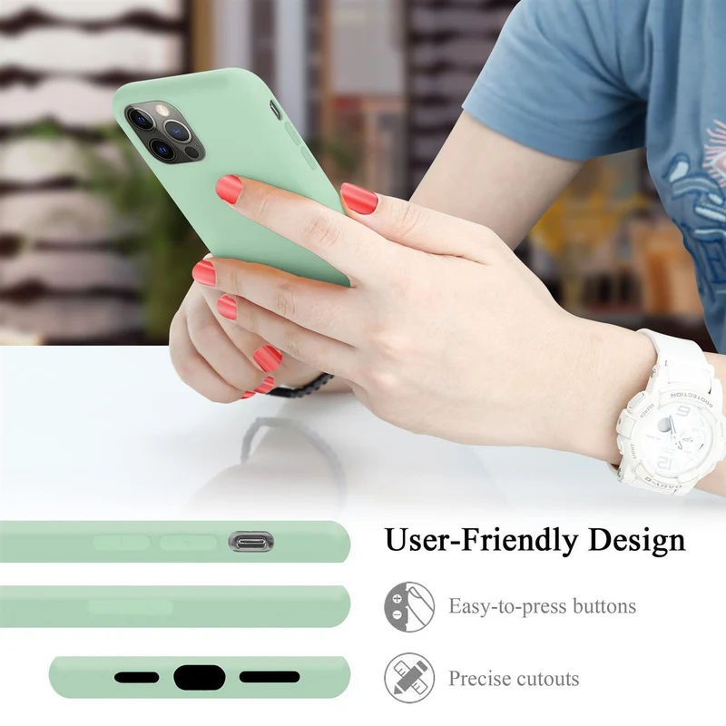 Cadorabo Hülle kompatibel mit Apple iPhone 13 PRO MAX Schutzhülle aus flexiblem TPU Silikon