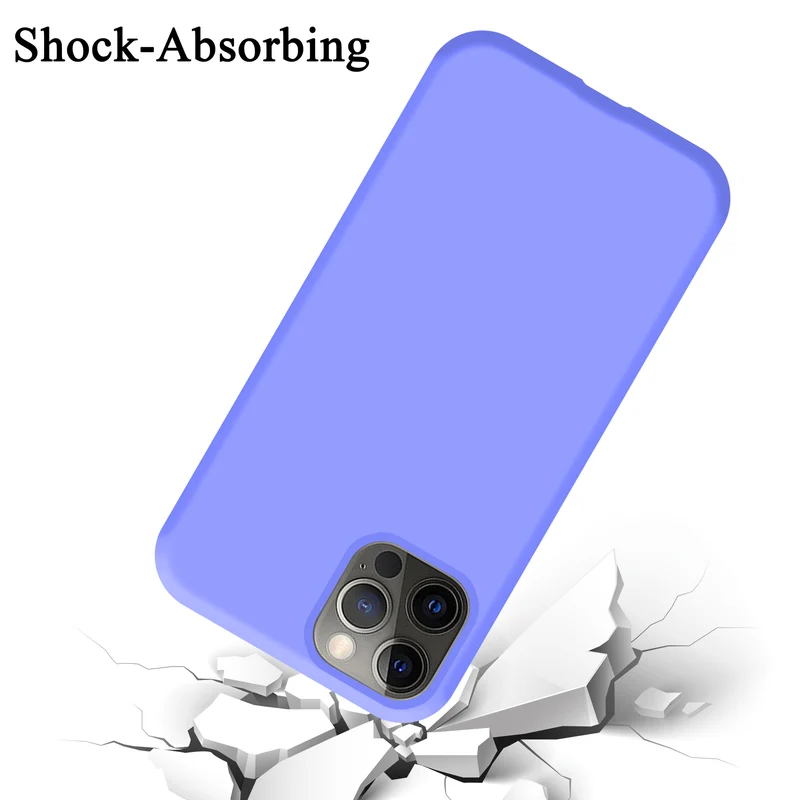 Cadorabo Hülle kompatibel mit Apple iPhone 13 PRO Schutzhülle aus flexiblem TPU Silikon
