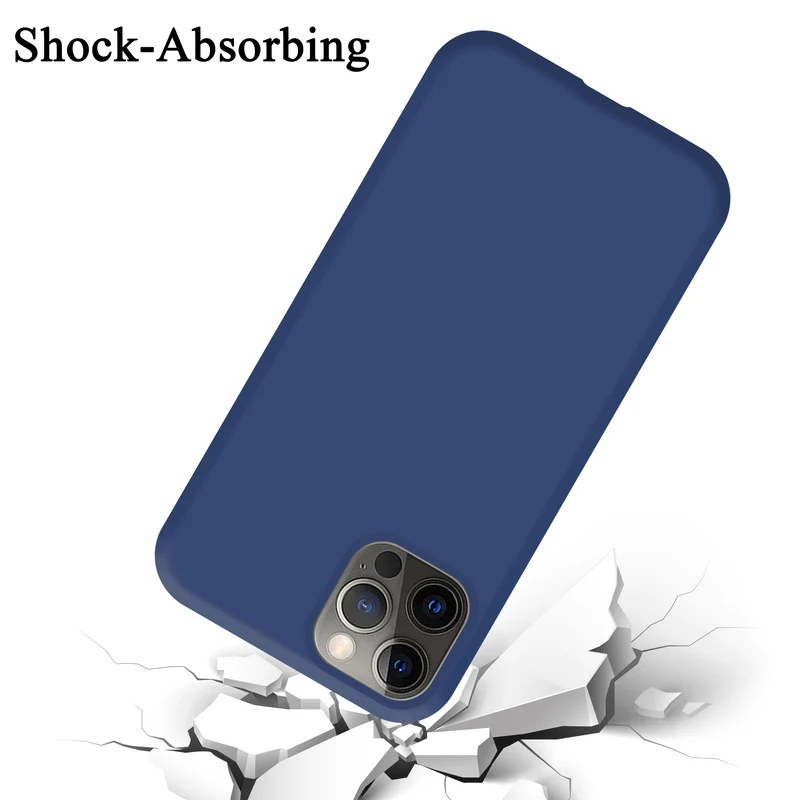 Cadorabo Hülle kompatibel mit Apple iPhone 13 PRO Schutzhülle aus flexiblem TPU Silikon