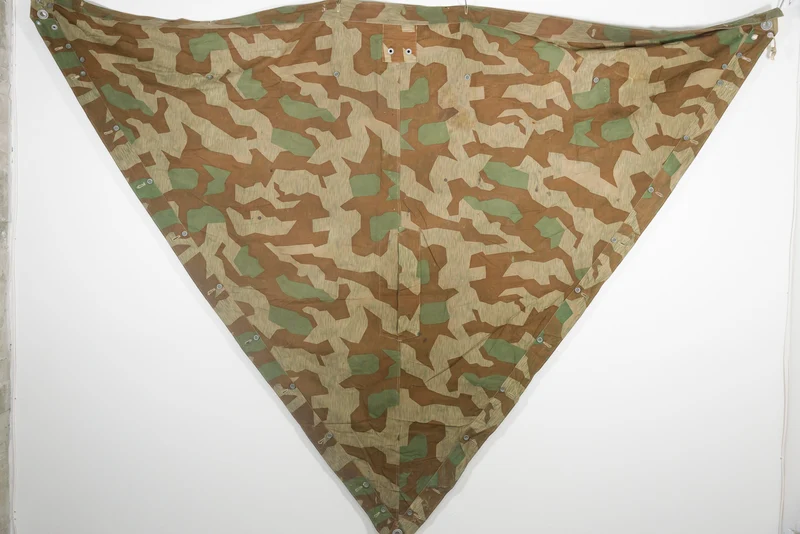 Zeltbahn Wehrmacht Splitter Tarn WW2
