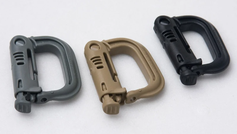 Mil Spec Monkey ITW Grimloc D Ring Carabiner