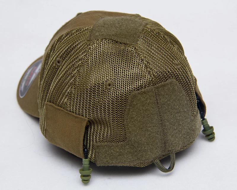 Mil Spec Monkey CG Hat Mesh DLUX + Retracto Earplugs - Range Cap
