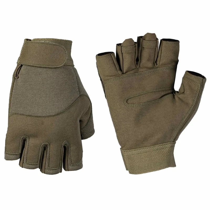 Handschuhe Halbfinger Army Fingerlinge