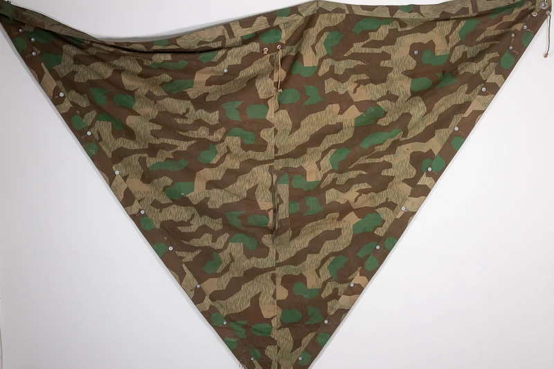 Zeltbahntarnung Splittertarn WW2