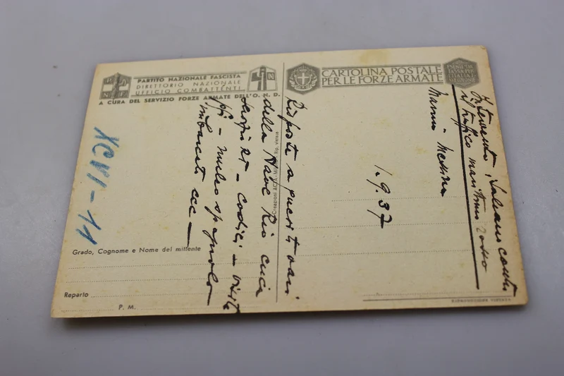 OND-Postkarte für die FFAA