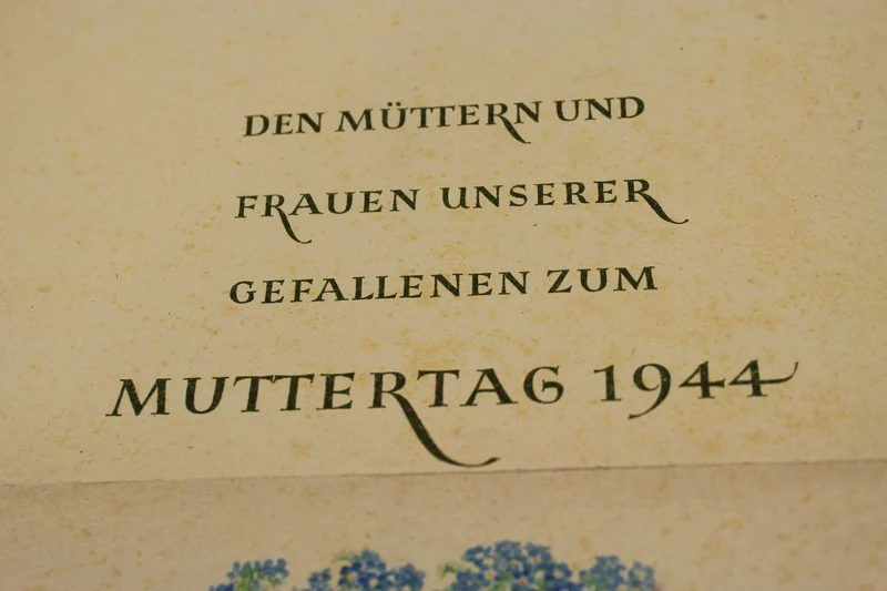 Gedanken der Mütter und Ehefrauen der Gefallenen des Jahres 1944