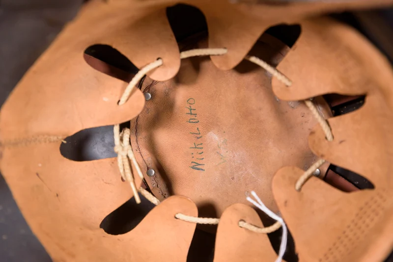 Feuerwehrhelm aus den 60er Jahren