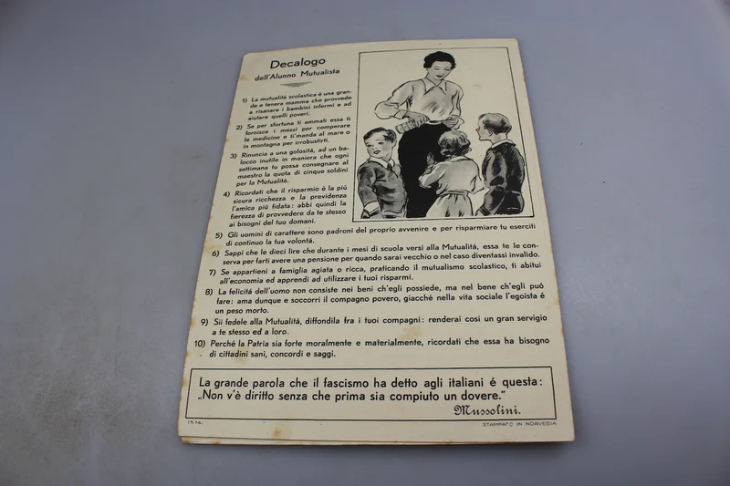 Schultagebuch von 1935