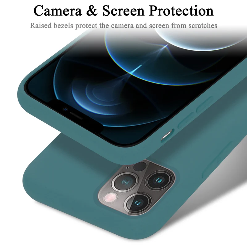 Cadorabo Hülle kompatibel mit Apple iPhone 13 Schutzhülle aus flexiblem TPU Silikon