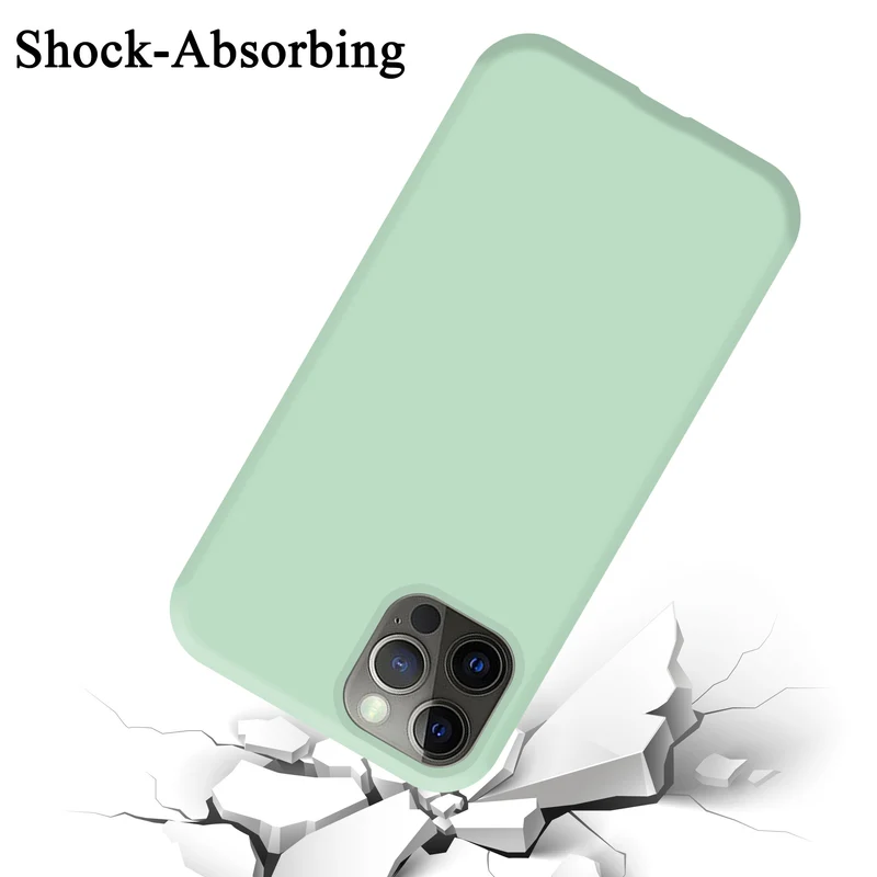 Cadorabo Hülle kompatibel mit Apple iPhone 13 Schutzhülle aus flexiblem TPU Silikon