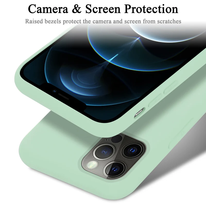 Cadorabo Hülle kompatibel mit Apple iPhone 13 Schutzhülle aus flexiblem TPU Silikon