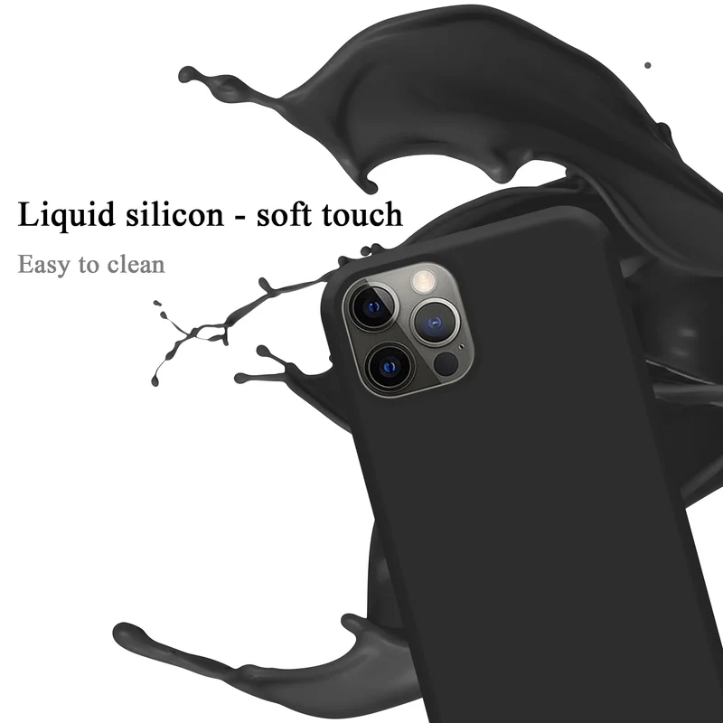 Cadorabo Hülle kompatibel mit Apple iPhone 13 MINI Schutzhülle aus flexiblem TPU Silikon