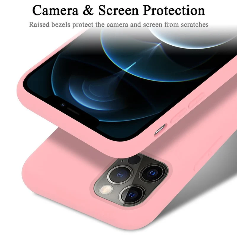 Cadorabo Hülle kompatibel mit Apple iPhone 13 MINI Schutzhülle aus flexiblem TPU Silikon