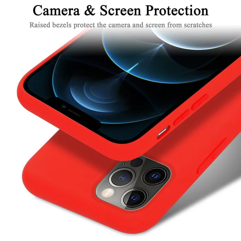 Cadorabo Hülle kompatibel mit Apple iPhone 13 MINI Schutzhülle aus flexiblem TPU Silikon