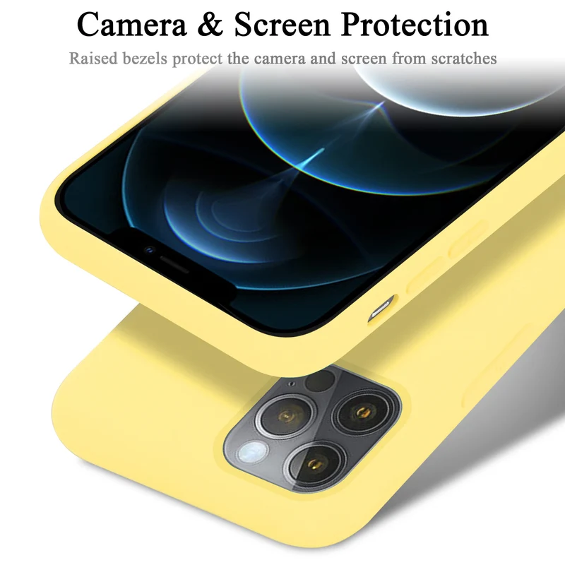Cadorabo Hülle kompatibel mit Apple iPhone 13 MINI Schutzhülle aus flexiblem TPU Silikon