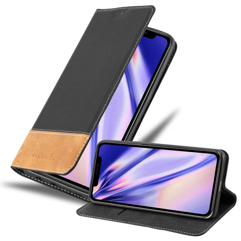 Cadorabo Hülle kompatibel mit Apple iPhone 11 Schutzhülle mit Magnetverschluss, Standfunktion und Kartenfach