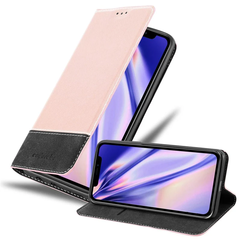 Cadorabo Hülle kompatibel mit Apple iPhone 11 Schutzhülle mit Magnetverschluss, Standfunktion und Kartenfach