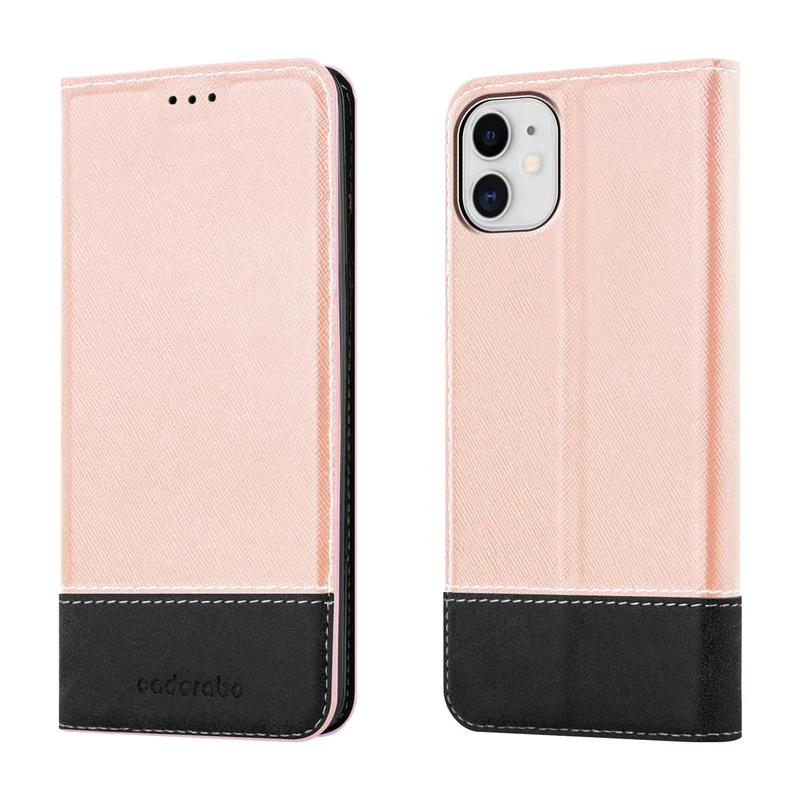 Cadorabo Hülle kompatibel mit Apple iPhone 11 Schutzhülle mit Magnetverschluss, Standfunktion und Kartenfach