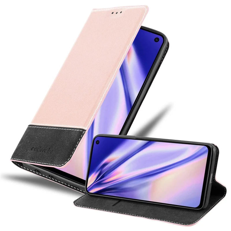 Cadorabo Hülle kompatibel mit Samsung Galaxy S10e Schutzhülle mit Magnetverschluss, Standfunktion und Kartenfach