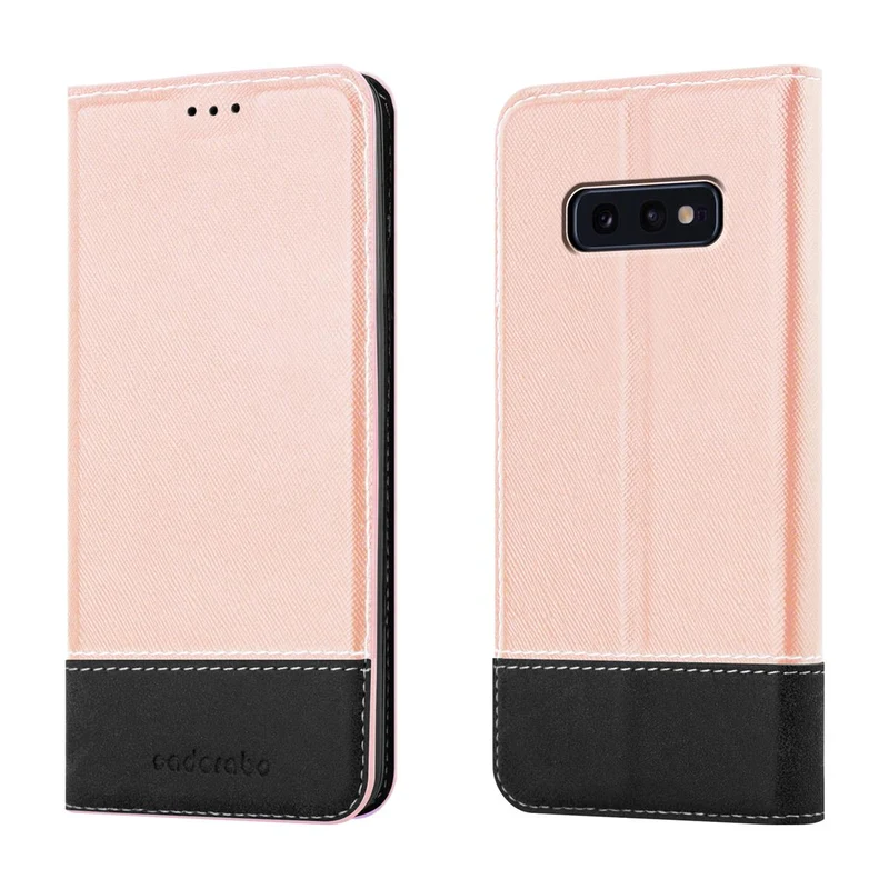 Cadorabo Hülle kompatibel mit Samsung Galaxy S10e Schutzhülle mit Magnetverschluss, Standfunktion und Kartenfach