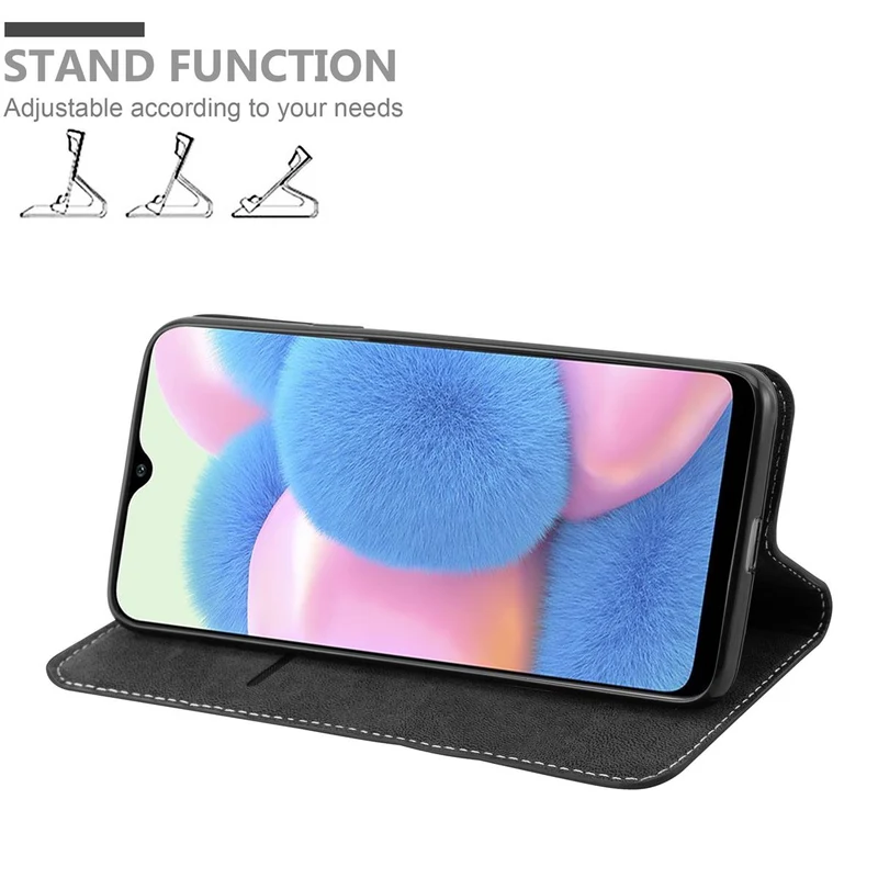 Cadorabo Hülle kompatibel mit Samsung Galaxy A50 4G / A50s / A30s Schutzhülle mit Magnetverschluss, Standfunktion und Kartenfach