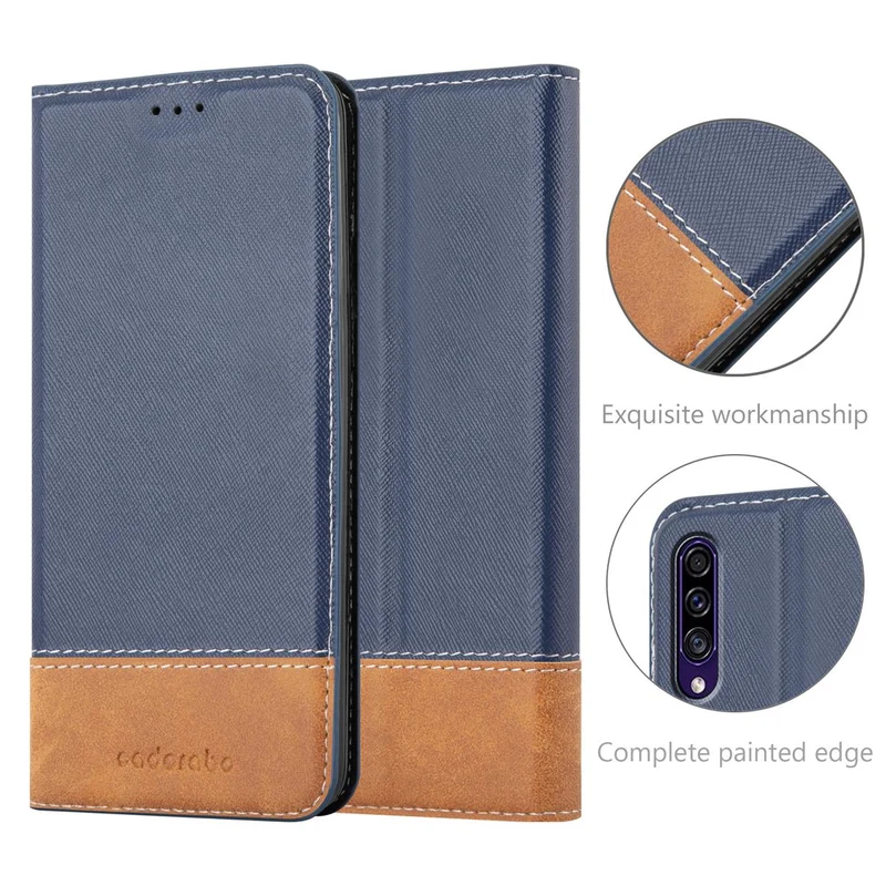 Cadorabo Hülle kompatibel mit Samsung Galaxy A50 4G / A50s / A30s Schutzhülle mit Magnetverschluss, Standfunktion und Kartenfach
