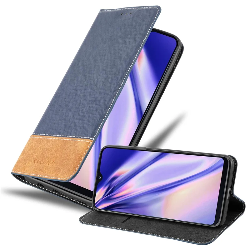Cadorabo Hülle kompatibel mit Samsung Galaxy A10e / A20e Schutzhülle mit Magnetverschluss, Standfunktion und Kartenfach